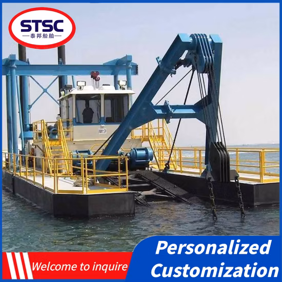 Высокоэффективный 6000 м3/ч CSD650 26-дюймовый дизельный двигатель всасывающего земснаряда для дноуглубительных машин для портов каналов